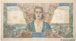 5000 Francs EMPIRE FRANÇAIS FRANCE  1945 F.47.30 F+