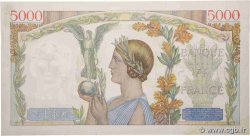 5000 Francs VICTOIRE Impression à plat FRANCE  1943 F.46.49 VF+