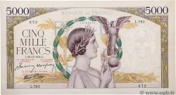 5000 Francs VICTOIRE Impression à plat FRANCE  1941 F.46.31