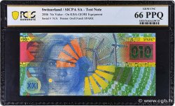 1 (Units) Test Note SWITZERLAND  2006 P.- UNC