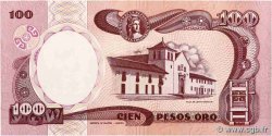 100 Pesos Oro COLOMBIA  1991 P.426e FDC