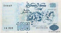 100 Dinars ALGÉRIE  1992 P.137