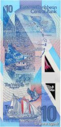 10 Dollars CARIBBEAN   2019 P.57 UNC