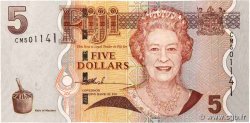 5 Dollars FIJI  2007 P.110a