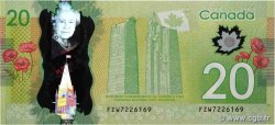 20 Dollars CANADA  2012 P.108c UNC