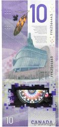 10 Dollars CANADA  2018 P.113 FDC