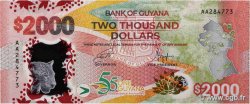 2000 Dollars Commémoratif GUIANA  2022 P.42