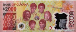 2000 Dollars Commémoratif GUIANA  2022 P.42 UNC