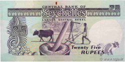 25 Rupees SEYCHELLES  1989 P.33 VF+