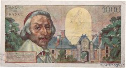 10 NF sur 1000 Francs RICHELIEU FRANCE  1957 F.53.01 F+