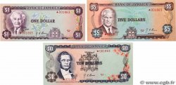 1, 5 et 10 Dollars JAMAICA  1978 P.CS01, P.CS03a, P.CS03c