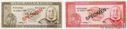 1 et 2 Pa&nbsp;anga Spécimen TONGA  1978 P.19s et P.20s