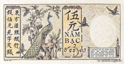 5 Piastres FRENCH INDOCHINA  1927 P.049b XF+