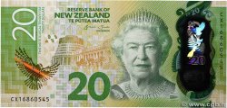 20 Dollars NEW ZEALAND  2016 P.193 UNC