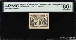 10 Centimes ALGÉRIE Philippeville 1915 JP.142.13