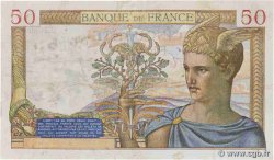 50 Francs CÉRÈS modifié FRANKREICH  1939 F.18.29 S