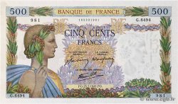 500 Francs LA PAIX FRANCIA  1942 F.32.38