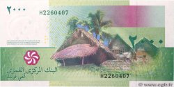2000 Francs COMORE  2005 P.17 FDC