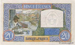 20 Francs TRAVAIL ET SCIENCE FRANKREICH  1940 F.12.11 SS