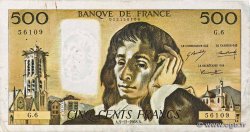 500 Francs PASCAL FRANCIA  1968 F.71.02