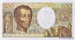 200 Francs MONTESQUIEU Modifié FRANKREICH  1994 F.70/2.01 fVZ