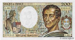 200 Francs MONTESQUIEU FRANCIA  1981 F.70.01