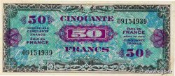 50 Francs DRAPEAU FRANCIA  1944 VF.19.01