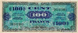 100 Francs DRAPEAU FRANCIA  1944 VF.20.01
