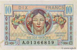 10 Francs TRÉSOR FRANÇAIS FRANCIA  1944 VF.30.01