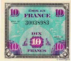 10 Francs DRAPEAU FRANCIA  1944 VF.18.01