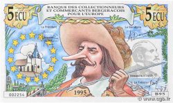 5 Ecu FRANCE regionalismo y varios  1995 