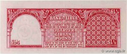 1/4 Pound LIBIA  1963 P.28 SPL