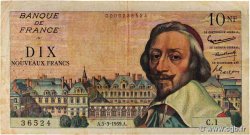 10 Nouveaux Francs RICHELIEU Petit numéro FRANCE  1959 F.57.01 F