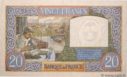 20 Francs TRAVAIL ET SCIENCE FRANCE  1941 F.12.16 TTB