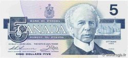 5 Dollars CANADá  1986 P.095b