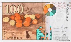100 Francs CÉZANNE FRANKREICH  1997 F.74.01 fST