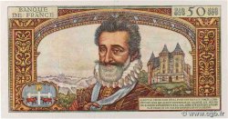 50 Nouveaux Francs HENRI IV FRANCE  1960 F.58.05 XF-
