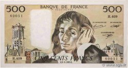 500 Francs PASCAL FRANCE  1993 F.71.52 SUP
