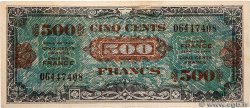 500 Francs DRAPEAU Faux FRANCE  1944 VF.21.01 pr.SUP