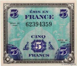 5 Francs DRAPEAU FRANCE  1944 VF.17.01 pr.NEUF