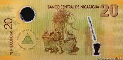 20 Cordobas NICARAGUA  2007 P.202a UNC