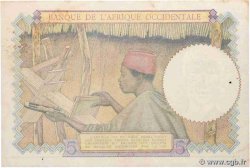 5 Francs FRENCH WEST AFRICA (1895-1958)  1942 P.25 VF