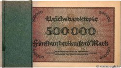 500000 Mark Consécutifs ALLEMAGNE  1923 P.088b pr.NEUF