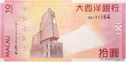 10 Patacas MACAU  2010 P.080b UNC