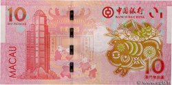 10 Patacas MACAO  2019 P.122 NEUF