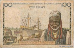 100 Francs Félix Éboué IE AFRIQUE ÉQUATORIALE FRANÇAISE  1957 A.141a F