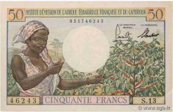 50 Francs type 1957 IE AFRIQUE ÉQUATORIALE FRANÇAISE  1957 A.140a