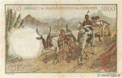 1000 Francs MADAGASCAR  1951 P.048a TTB+