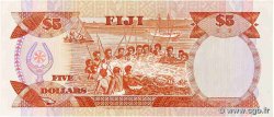 5 Dollars FIDJI  1983 P.083a TTB+