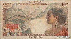 100 Francs La Bourdonnais ÎLE DE LA RÉUNION  1946 P.45a TB